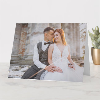 Cartão Texto do dia de os namorados e foto personalizada