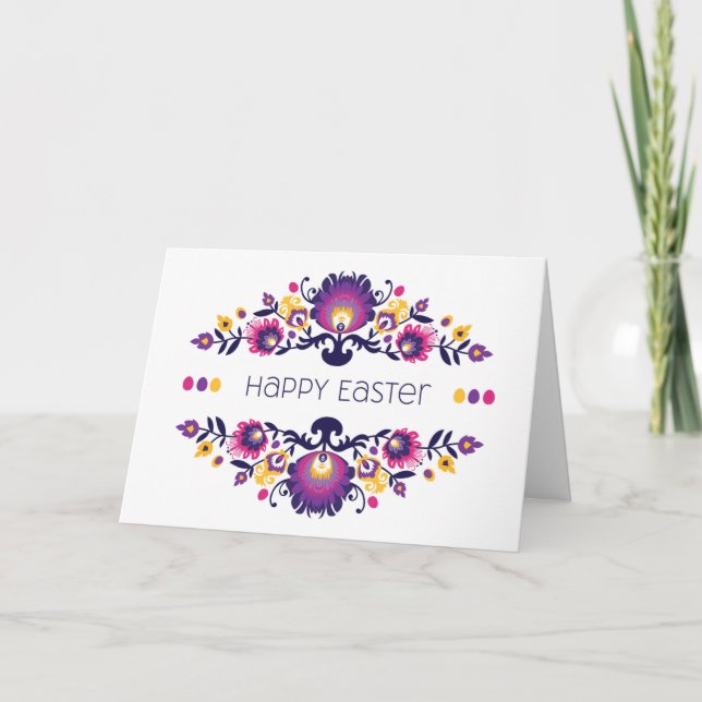 Cartão Texto Personalizado do Folclore de Saudações do fe (Frente)