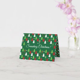 Cartão Texto personalizado 💚 verde 💔 🤍, vermelho, têni