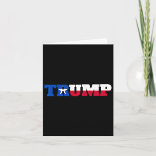 Cartão Textos Trump Para Trump