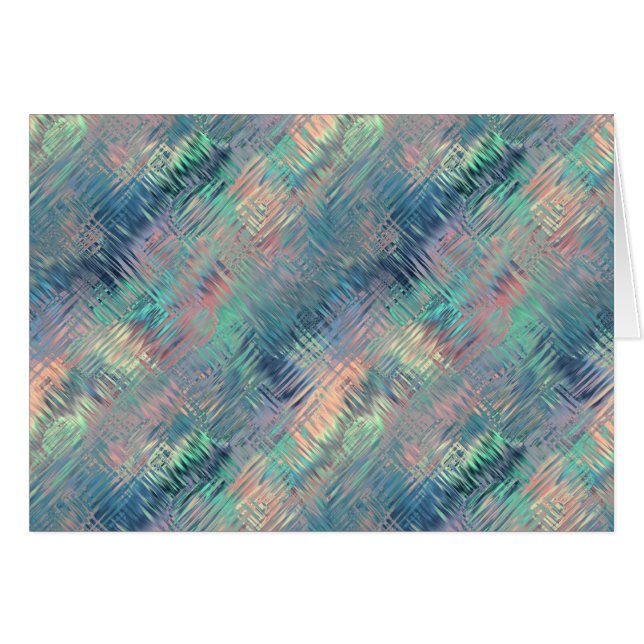 Cartão Textura Azul de Alexandrite (Frente Horizontal)