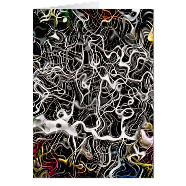 Cartão textura do plano de fundo do abstrato (Frente)