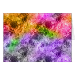 Cartão Textura Exótica Despedaçada