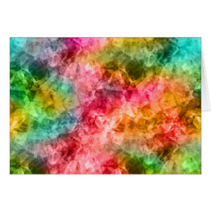 Cartão Textura tropical amassada