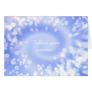 Cartão textura violeta abstrata da espiral do bokeh