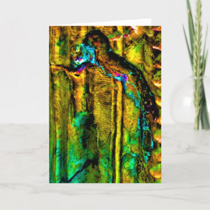 Cartão Texturas de abstrato, placa