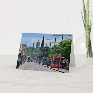 Cartão Thank you card Edinburgh Scotland