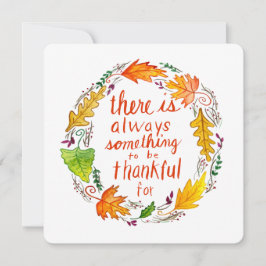Cartão Thankful Greeting Card