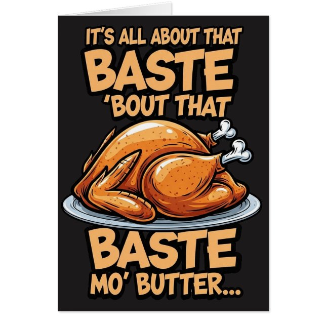 Cartão Thanksgiving Greeting Card (Frente)