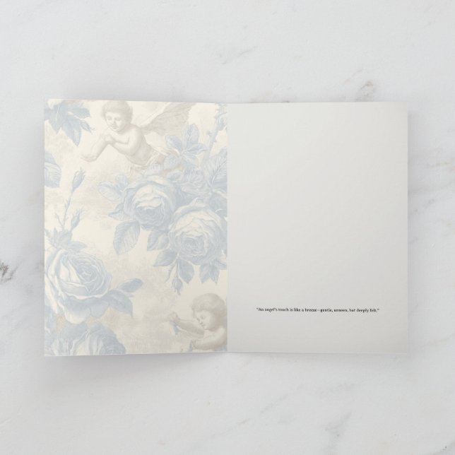 Cartão The Angel Collection By ArtDesignsByBlake.com (Interior)