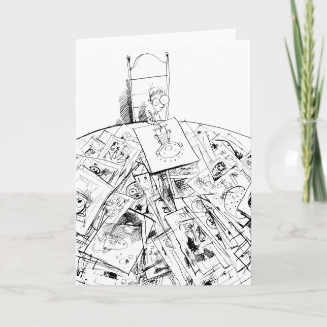 Cartão The Artist as a Young Man Cord (Frente)