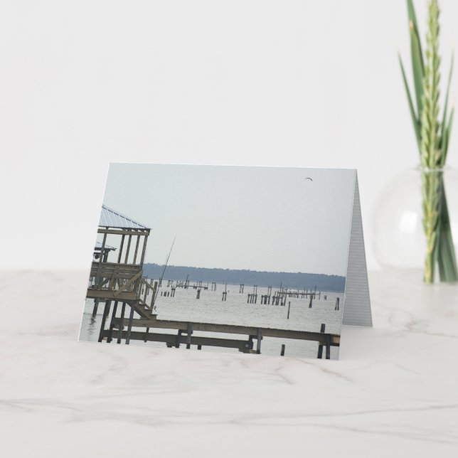Cartão "the bay" greeting card (Frente)