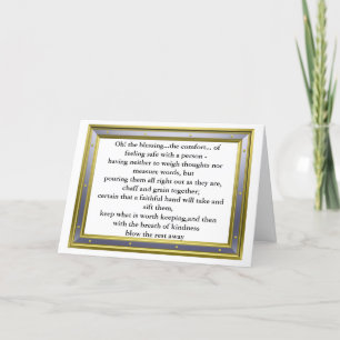 Cartão The Blessing of Friendship