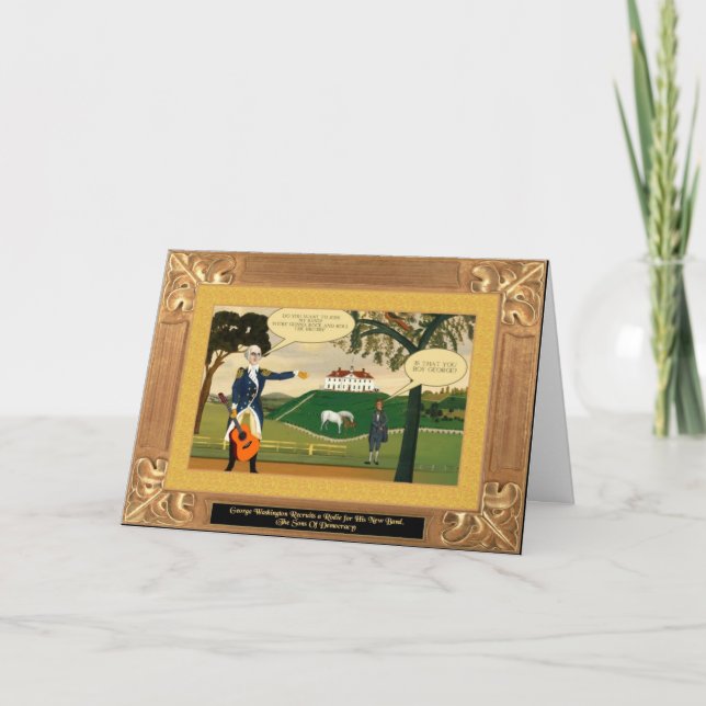 Cartão The Boy George Band (History Rewritten) (Frente)