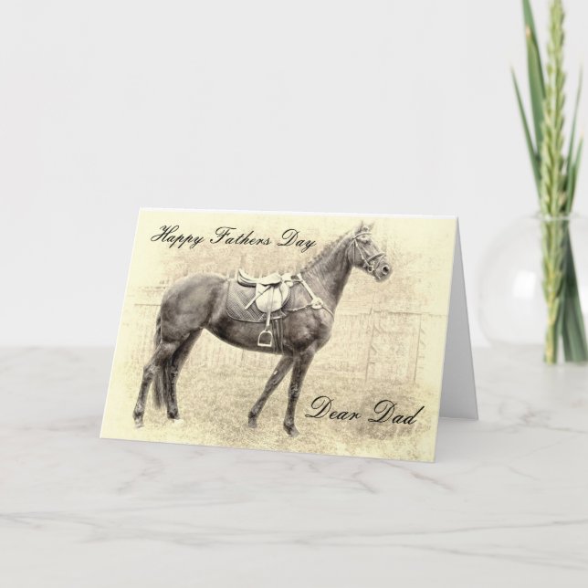 CARTÃO THE CHAMP FATHERS DAY GREETING CARD (Frente)