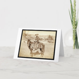 Cartão The Cowboy SD 1887