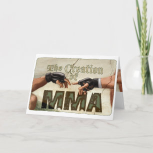 Cartão The Creation of MMA