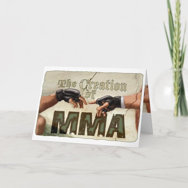 Cartão The Creation of MMA (Frente)