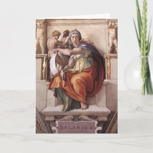 Cartão The Delphic Sybil (Frente)