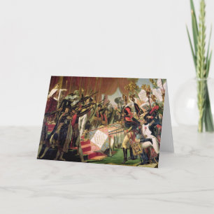 Cartão The Distribution of the Eagle Standards