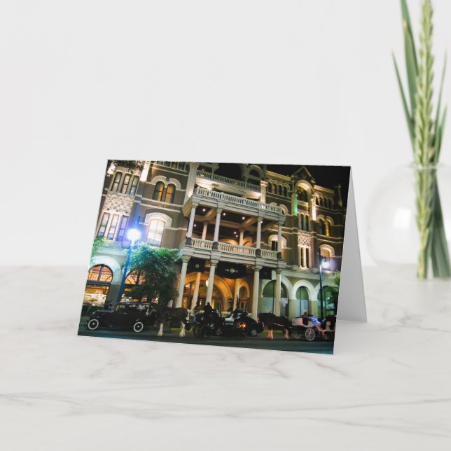 Cartão The Driskill Haunted Hotel Austin Texas (Frente)