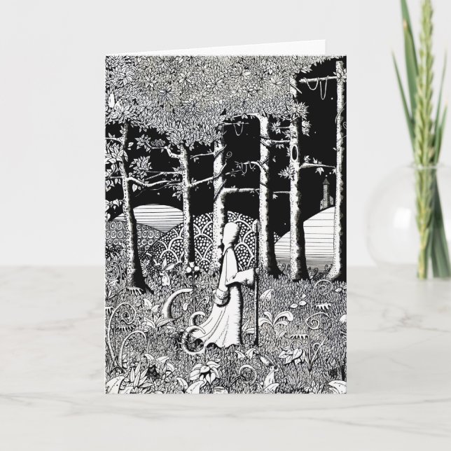 Cartão The Druids walk - greeting card (Frente)