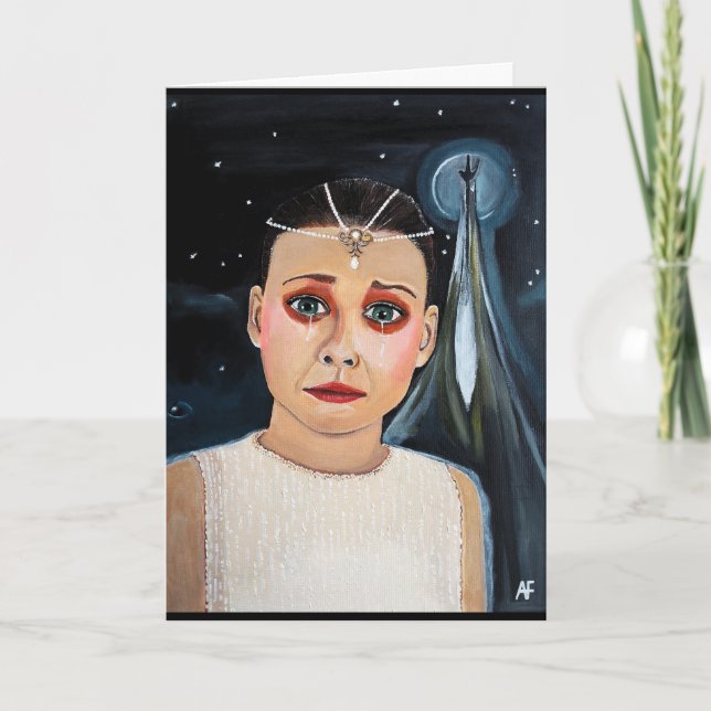 Cartão The Empress Painting by Alfred Fox (Frente)