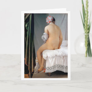 Cartão The Excelente Bather (Mulher Assentada), Dominique