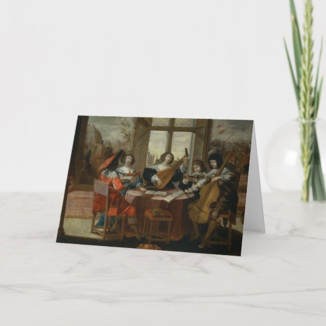 Cartão The Five Senses - Hearing (Frente)