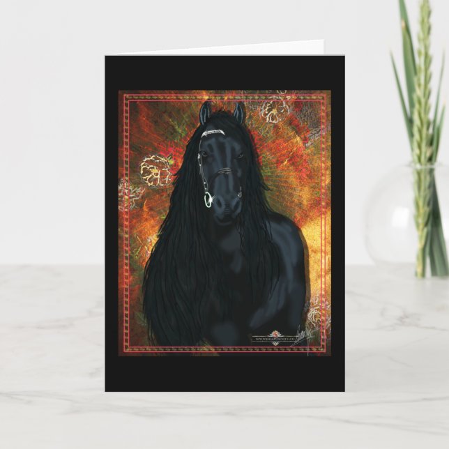 Cartão The Friesian - Greeting Card (Frente)