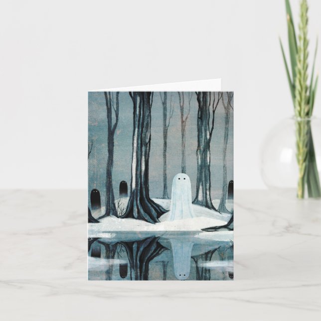 Cartão The Frozen Lake (Frente)