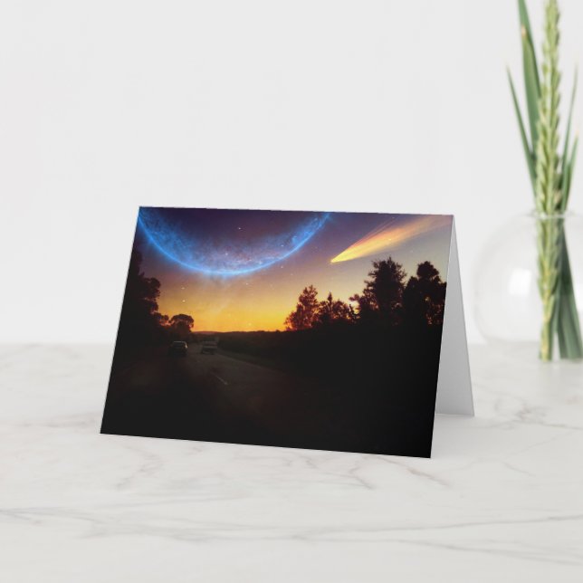 Cartão The Galaxy View (Frente)