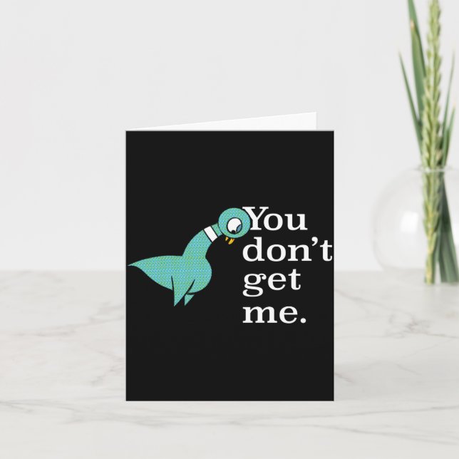 Cartão The Geon You Dont Get Me Kids Smoke G  (Frente)