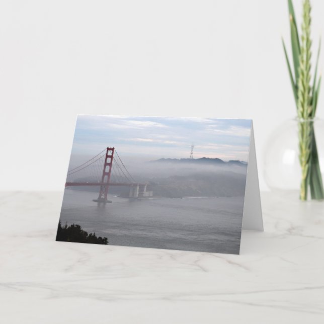 Cartão The Golden Gate (Frente)