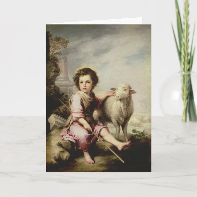 Cartão The Good Shepherd, c.1650 (Frente)
