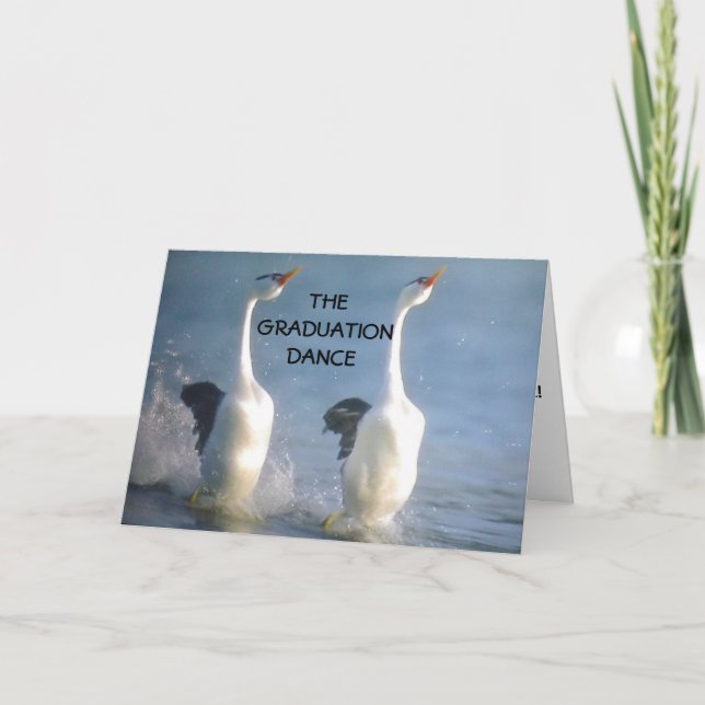 CARTÃO THE GRADUATION DANCE ESPECIALLY FOR YOU (Frente)