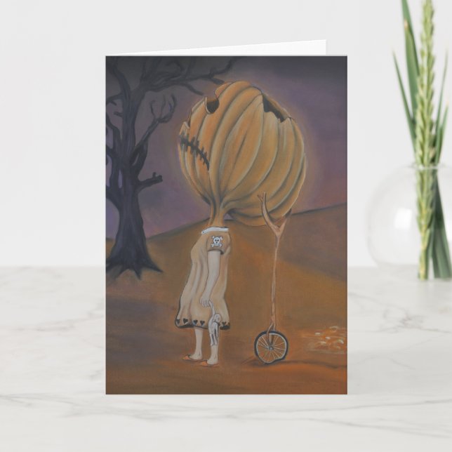 Cartão The Great Pumpkin (Frente)