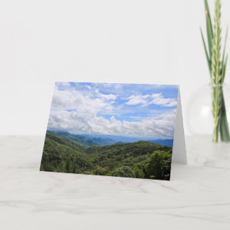 Cartão The Great Smoky Mountains Blank Greeting Cards