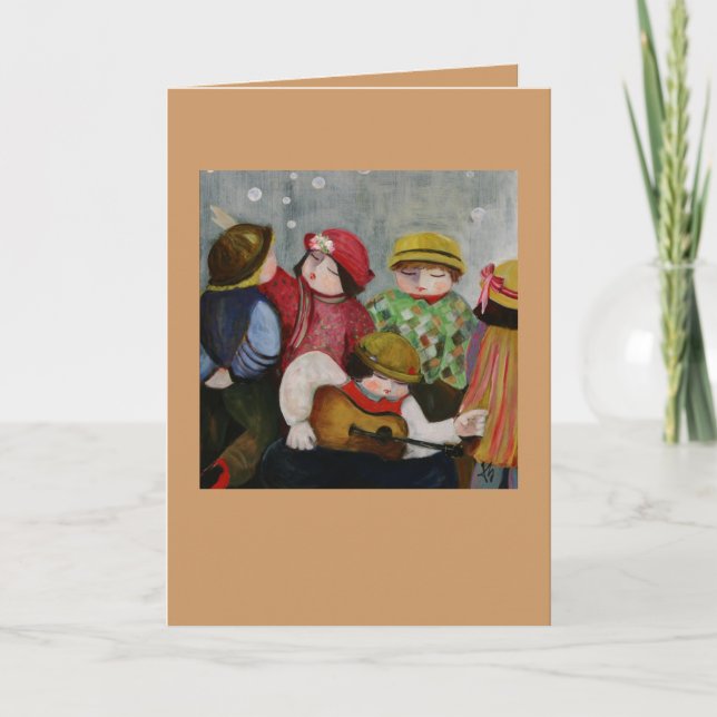 Cartão The Guitar Player Card (Frente)