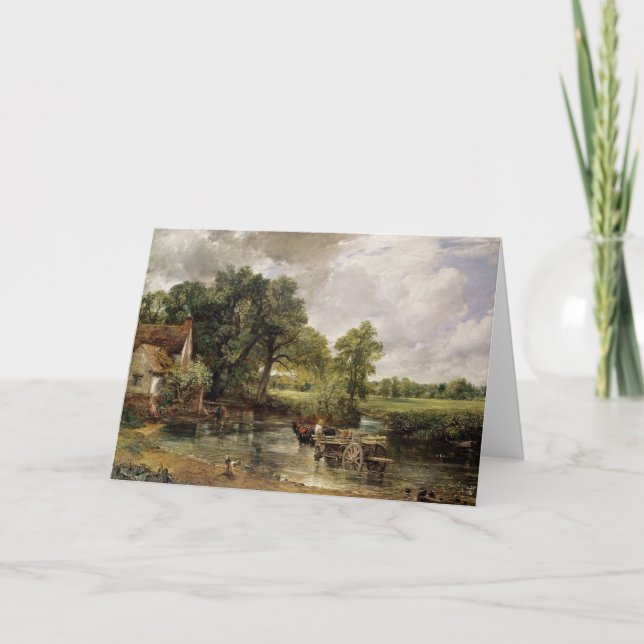Cartão The Hay Wain, 1821 (Frente)