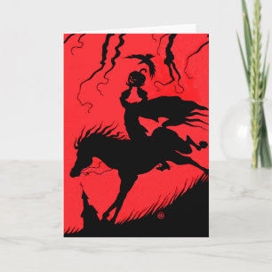 Cartão "The Headless Horseman" Greeting Card