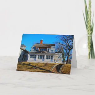 Cartão "The Historic Bateman House 1905" Aniversário