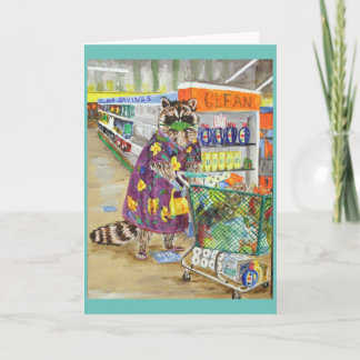 Cartão "The Hoarder" Blank Note Card