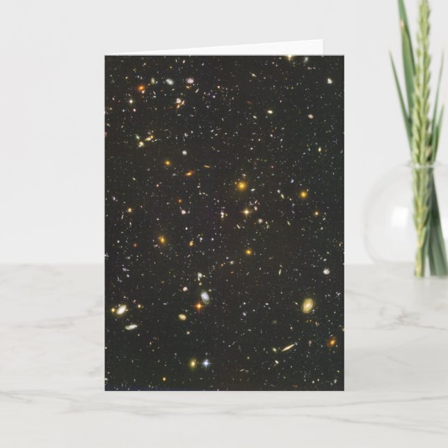 Cartão The Hubble Ultra Deep Field (Frente)