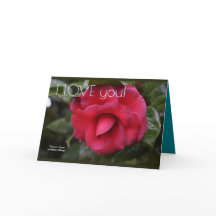 The "I LOVE you" Greeting Card