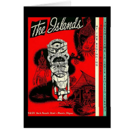 Cartão The Islands Tiki Lounge