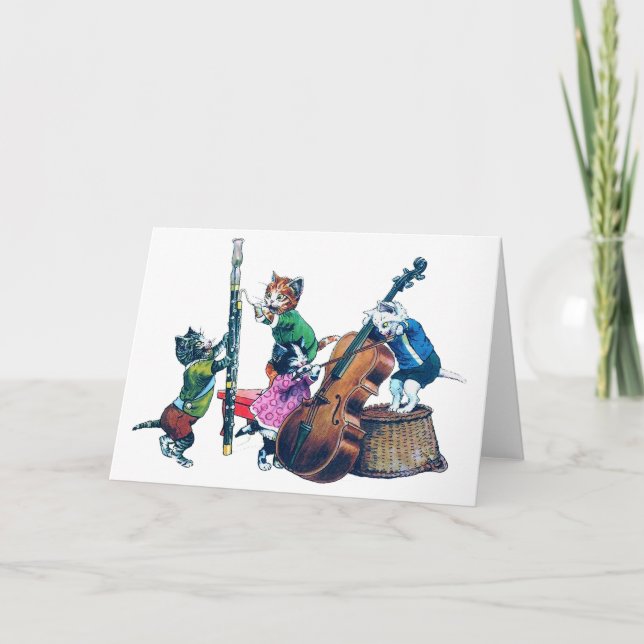 Cartão The Jazz Cats Band (Frente)