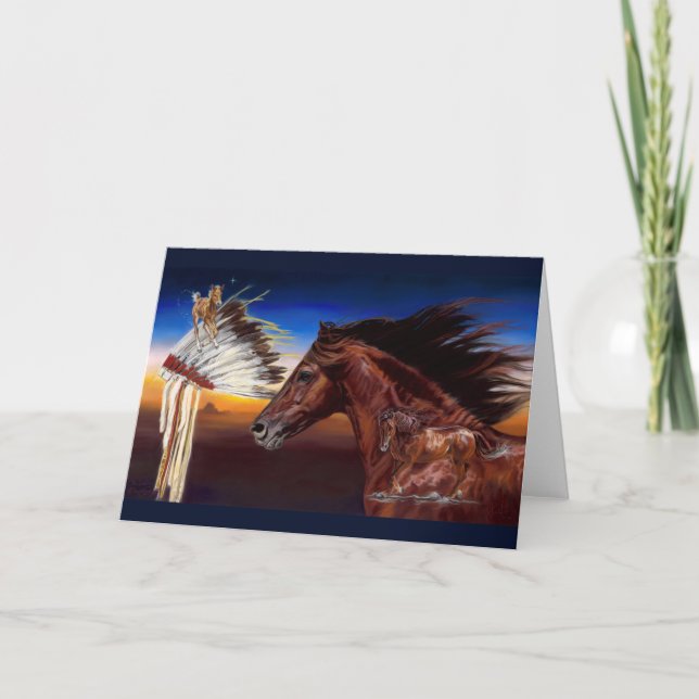 Cartão "The Journey of Sun and Twilight" (Frente)