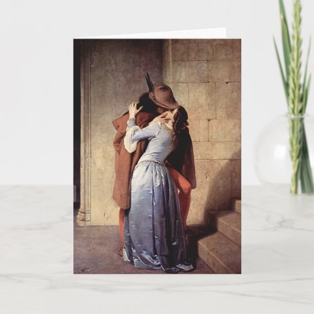 Cartão The Kiss (Frente)