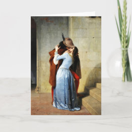 Cartão The Kiss - Francesco Hayez Il Bacio